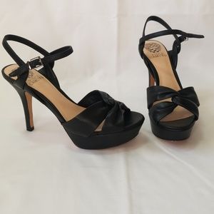 Brand New Vince Camuto Black Platform Heels size 8